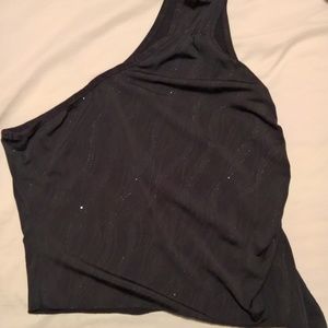 Sexy One-Shouldered asymmetrical top